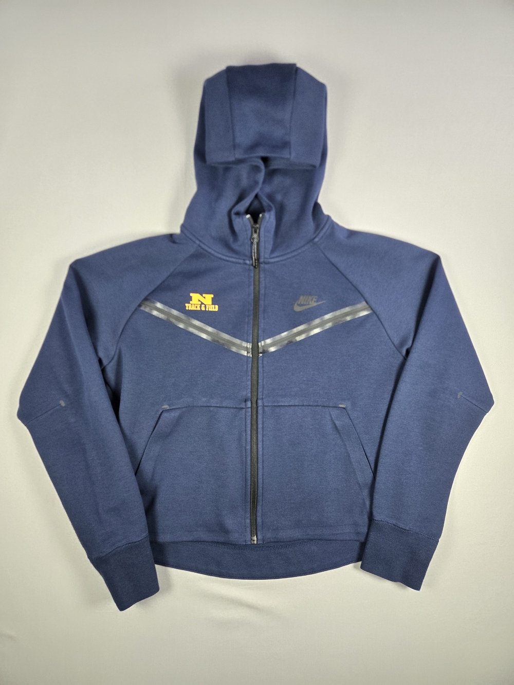 Nike Player Exclusive Tech Track Fleece Full-Zip Windrunner Hoodie Blue Size XS